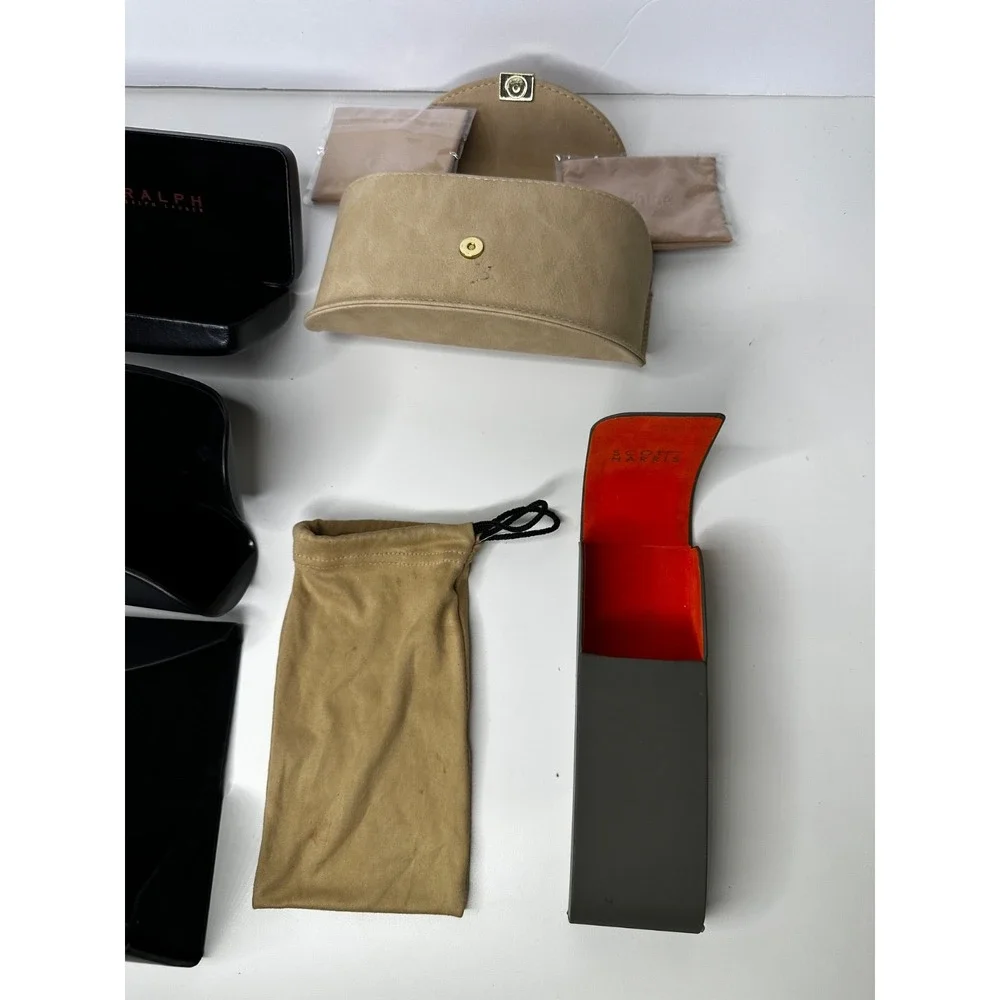 Dolce Longchamp Chole Maui Jim Chanel Armani Harris sunglass case Lot 9